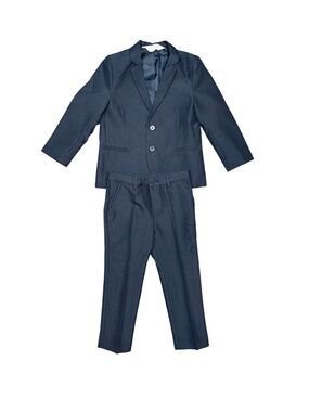 H&M Navy Blue Suit Size 2-3